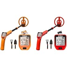 2Pcs New Metal Detectors Kit, Red+Orange