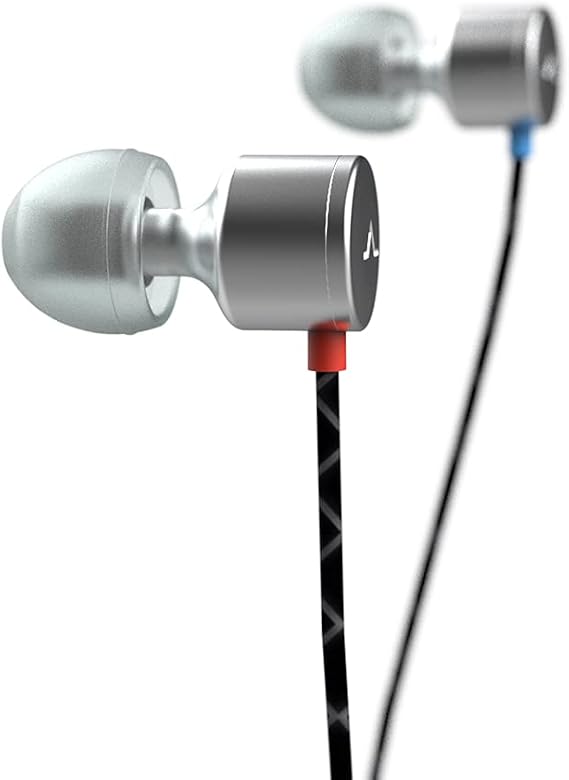 FLARE Audio Jet 2 in-Ear Headphones Aluminium - Pure Sound Quality, High Sensitivity Microphone, 3.5mm Jack, Noise Isolating