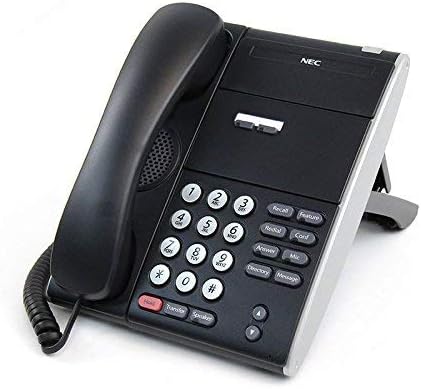 NEC ITL-2E-1 (BK) - DT710-2 Button Non Display IP Phone Black Stock# 690000
