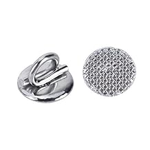 10 Packs Sino Dental Orthodontic Braces Brackets Lingual Buttons Bondable Round Base Eyelets -10pcs/pack (Bond Eyelets)