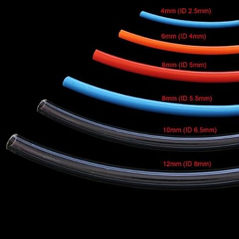 8mm (ID 5mm) High Pressure Air/Water Flex Tube (10ft)