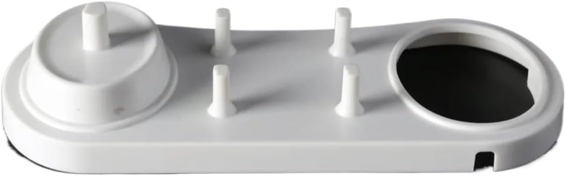 Toothbrush Holder, Electric Toothbrush Holder Bracket Bathroom Toothbrush Stander Base Support Holder Tooth Brush Heads Base with Charger Hole(4Heads 1Charger Hole)