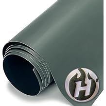 HTV4U Puff Heat Transfer Vinyl (Olive Green, 20" x 12" Sheet) - Iron on Vinyl for Shirts, 3D Puffy Heat Press Transfer Film, DIY Craft