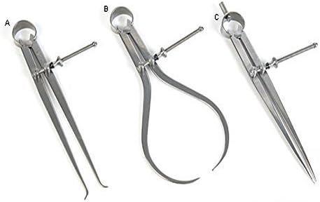 Spring Calipers 10 (250mm) Divider Internal & External Set of Three Pcs Set