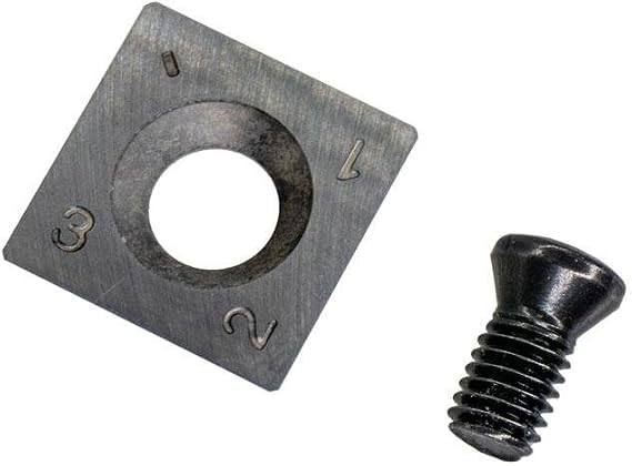 Narex Replacement Square Cutters for Large Carbide Insert Lathe Woodturning Tools