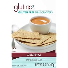 Glutino Table Crackers Gluten Free -- 7 oz - 2 pc