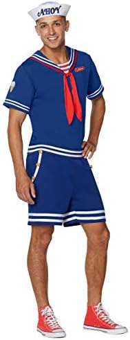 Spirit Halloween Adult Steve Scoops Ahoy Stranger Things Costume