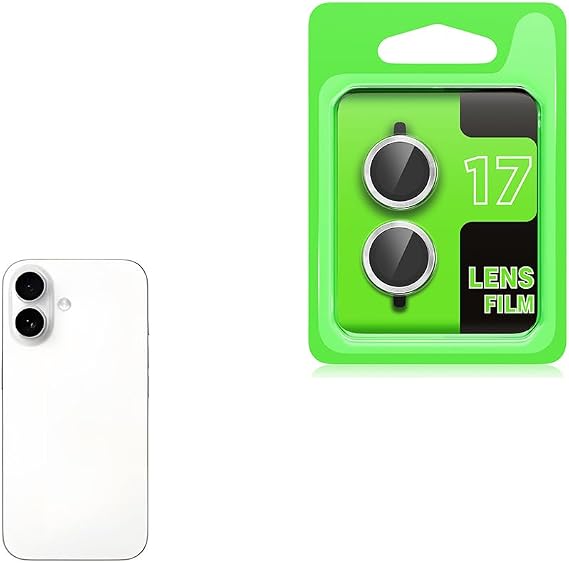 Zore Apple ile uyumlu iPhone 17 Zore CL-07 Kamera Lens Koruyucu Gümüş