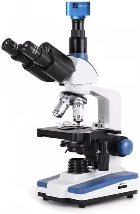 Microscope Observation 40X-2500X USB Professional Compound Biological Microscope w/Adjutable Mechanical XY 3D Stage for Educational Science Lab(USB3.0 Full Kit)