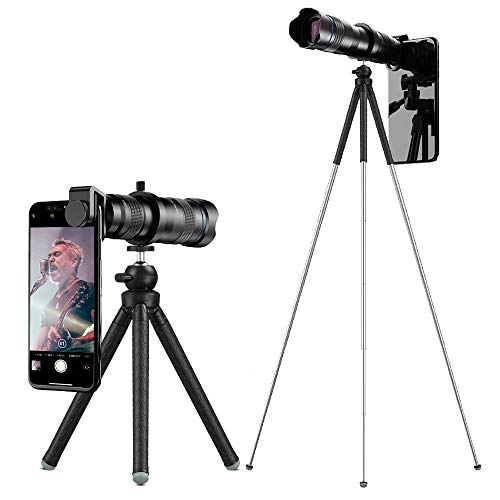 60x Telescope Lens Super Powerful New with extendable Tripod, SEGEMS 60x Telephoto Lens is a Cell Phone Lens Kit!