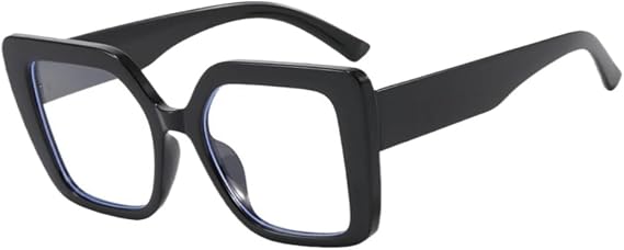 Shiratori Blue Light Blocking Glasses with Rectangle Frame and Chic Preppy Look for Women , Computer Glasses