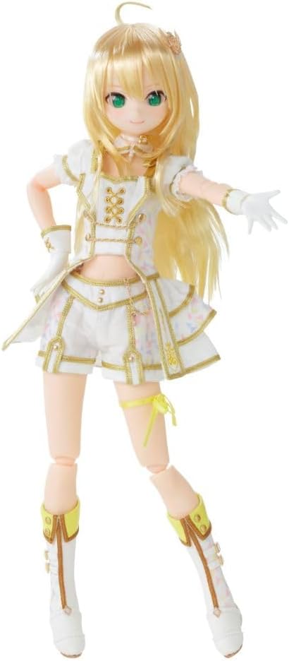 Azon International Pure Neemo Character Series No. 159 "Idol Master" Miki Hoshii, Total Height Approx. 9.8 inches 25 cm, Made by Soft Vinyl 1/6 Scale Doll