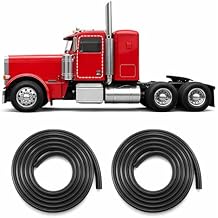 Front Door Weather Stripping for 1986-2007 Peterbilt 377 359 379 330 360 370 380, Driver & Passenger Side Replacement, 2 Pack