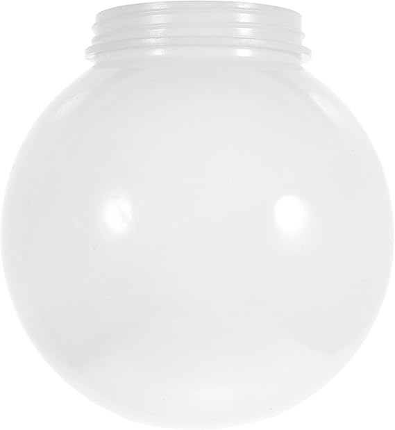 Acrylic Globe Lampshade Milk White Round Light Cover