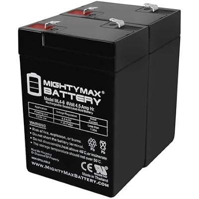 Mighty Max Battery 6V 4.5AH Battery for Wildgame Innovations Feeder - 2 Pack