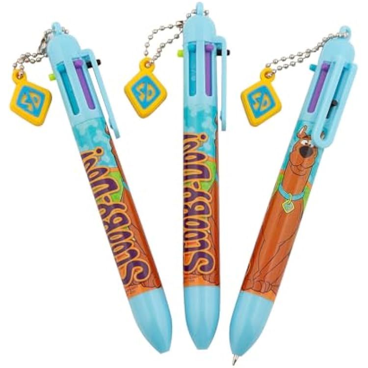Fun Express 5 12 Scooby-Doo Plastic Shuttle Pens with Charm - 12 Pieces