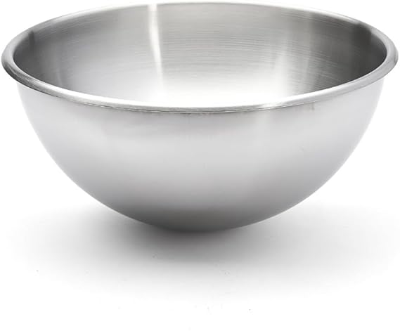 De Buyer 3371.35 bowl half-round stainless steel gray 37.2 x 37.2 x 17.4 cm