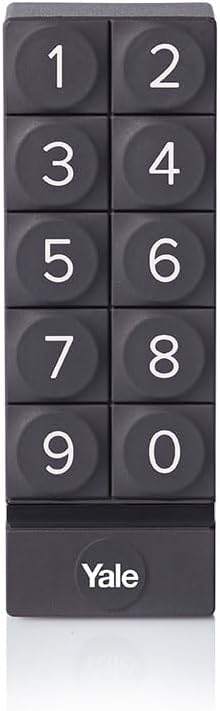 Yale Smart Keypad - 05301000BL – Black Digital Smart Lock Keypad for Linus with One Touch Locking