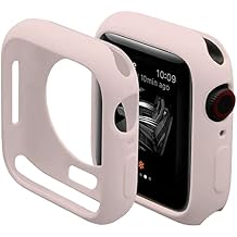Case Compatible with Apple Watch Series 8 Series 7 45mm, YINVA Cover Accessories for iWatch 45 mm (Pink)