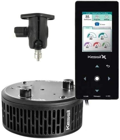 Kessil A360X Tuna Blue LED Light with Controller & Mount Bundle