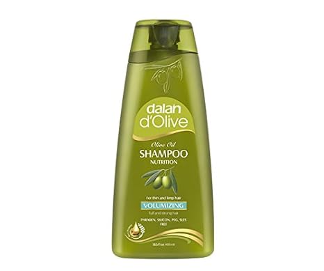 Dalan D'olive Shampoo for Volumizing, Green, 13.5 Fluid Ounce