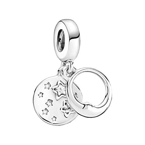 PANDORA Sleeping Moon & Stars Charm