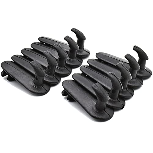 XUKEY 10pcs Car Floor Mat Clips for Infiniti Nissan Lexus for Toyota 4runner Avalon Camry Corolla Prius Rav4 Tacoma Tundra Venza Yaris Carpet Holders Fixing Clamps Hooks Retainer Cargo Fastener