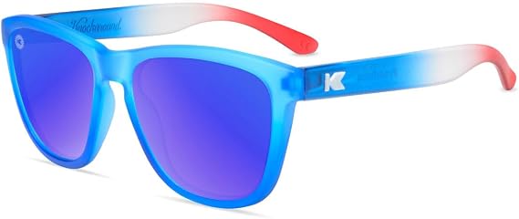 Knockaround Square Polarized Sunglasses for Men & Women - UV400 Protection