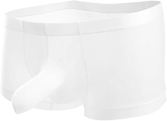 Men's Elephant Nose Boxer Underwear Ice Silk Boxer Briefs