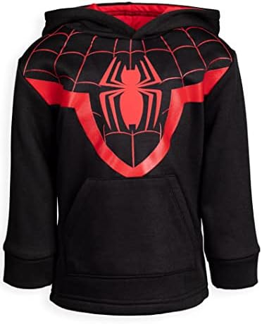 Marvel Avengers Hulk Miles Morales Spider-Man Athletic Cosplay Hoodie Toddler to Big Kid
