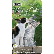 Lang, Love Of Cats 2026 Planner, 3.63'' X 6.5'', Weekly Calendar with Stapled Binding