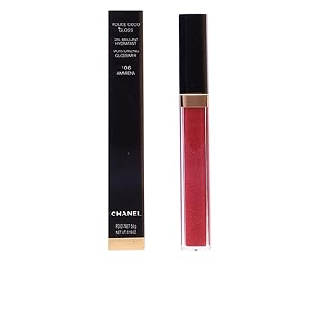 Chanel Rouge Coco Gloss Moisturizing Glossimer Lip Gloss, No. 106 Amarena, 0.19 Ounce