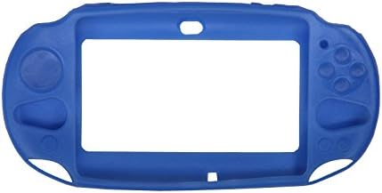 OSTENT Soft Silicone Protective Case for Sony PSV PCH-2000 Blue