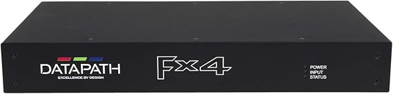 Fx4/D 4K display wall controller w/HDCP - Displayport outputs