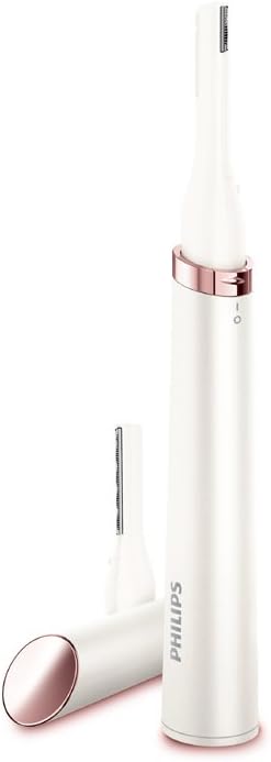 Philips Body Trimmer Satin Compact Body Shaver FaceBody Womens Electric Shaver HP639300 White