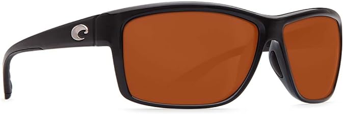 Costa Del Mar Mens Mag Bay Rectangular Sunglasses