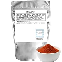 Annatto Powder, 8 Ounce Resealable Bag, Achiote Ground, Hampton Distribution