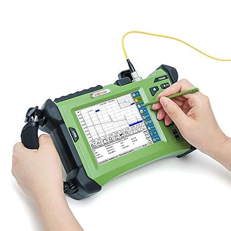 ORIENTEK TR600 OTDR MM 850/1300nm 21/19dB Multimode OTDR Handheld Fiber Tester Fiber Optic OTDR MV10A
