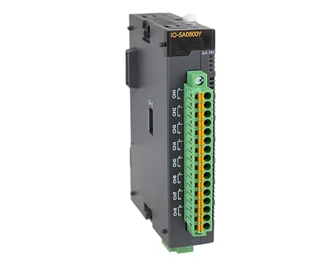 PLC Expansion Module - Analog (8 Analog Inputs (Voltage/Current), IO-SA0800Y) Compatible with Maple Systems Modular PLCs