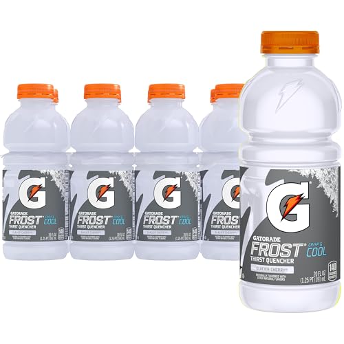 Gatorade Thrist Quencher, Glacier Cherry, 20 Fl Oz Pack of 8