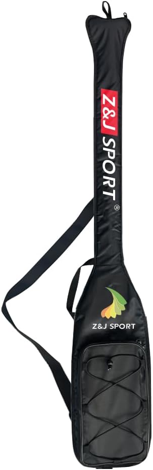Z&J SPORT Dragon Boat Paddle Bag with Seat Net Pocket Large Capacity Waterproof Inner Layer