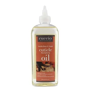 Cuccio Naturale Vanilla Bean & Sugar Cuticle Revitalizing Oil, 8 oz, Lightweight Moisturizing Treatment