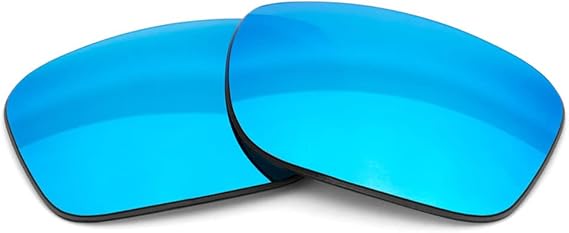 Apex Lenses Non-Polarized Replacement Lenses for Moscot Nebb 48MM Sunglasses (Ice Blue)