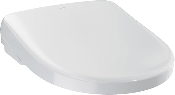 TOTO S7 WASHLET Electronic Bidet Toilet Seat with EWATER+ Bowl and Wand Cleaning and Classic Lid, Round, Cotton White - SW4725#01