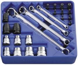 24 Piece Star Wrench Set