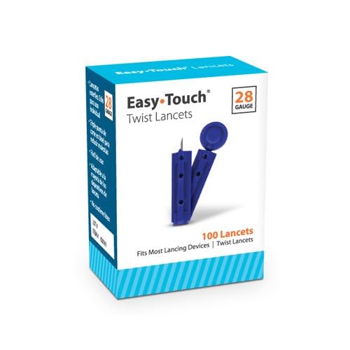 Easy Touch Twist Lancets 28G 100