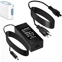 19V Charger/for Lifestyle Rhythm Healthcare P2, E6, E7, P2E6, P2E7, BA-P200, and BA-P201 Portable Oxygen concentrators; P2ACA-1, P2DCA-1, EDAC ED1010C, and EM11012E AC/DC Adapter Power Cords