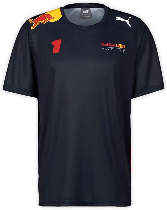 Red Bull Racing - Official Formula 1 Merchandise - Max Verstappen T-Shirt - Men - Navy - XL