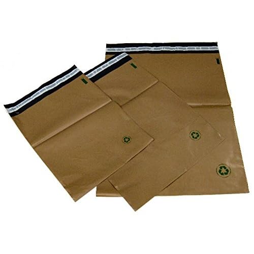 Bubblefast! Brand 7.5 x 10.5 Unlined Biodegradable Self-Seal Poly Mailing Bags, Pack of 500