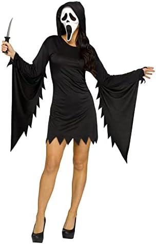 Fun World Womens Ghost Face Glamour Adult Costume